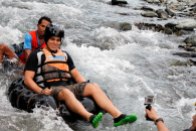 Pinoy Adventures host takes whitewater tubing challenge